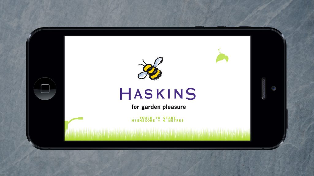 Haskins Buzzy Bee App On iPhone 5