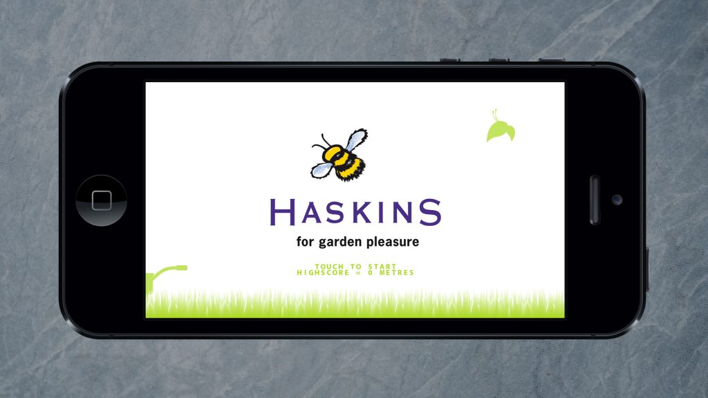 Haskins Buzzy Bee On iPhone 5